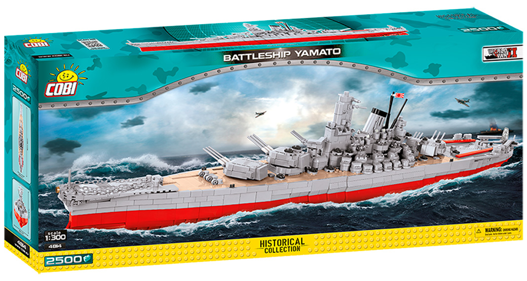 Battleship Yamato (4814) von Cobi in der Historical Collection ab November erhältlich