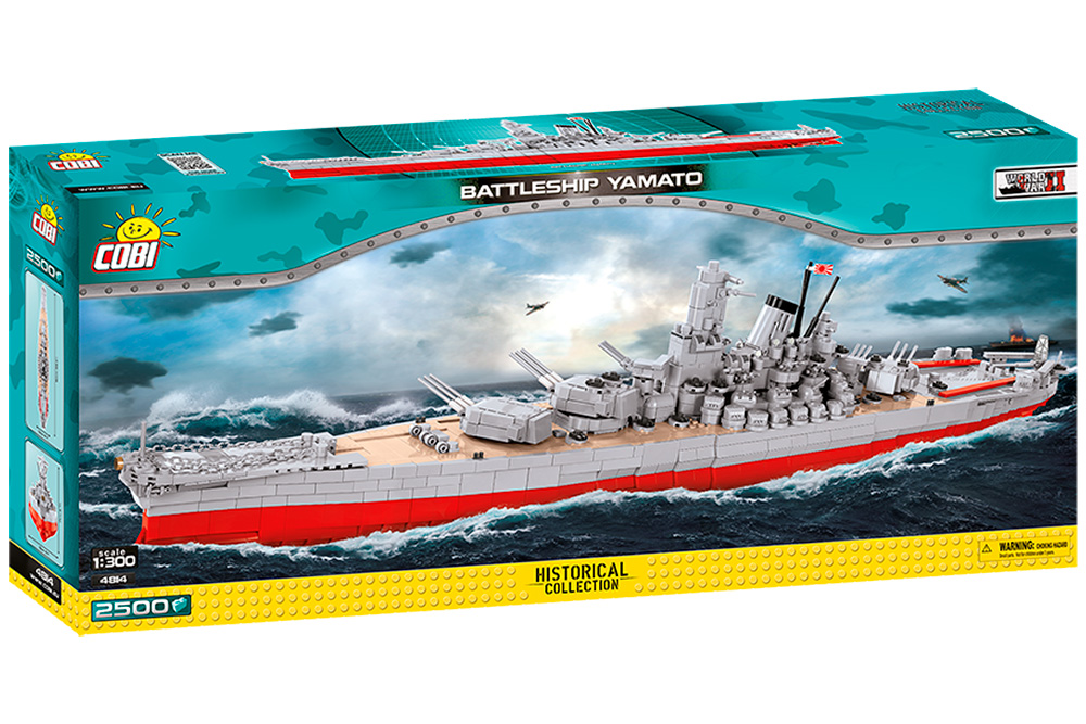 Battleship Yamato (4814) von Cobi in der Historical Collection ab November erhältlich