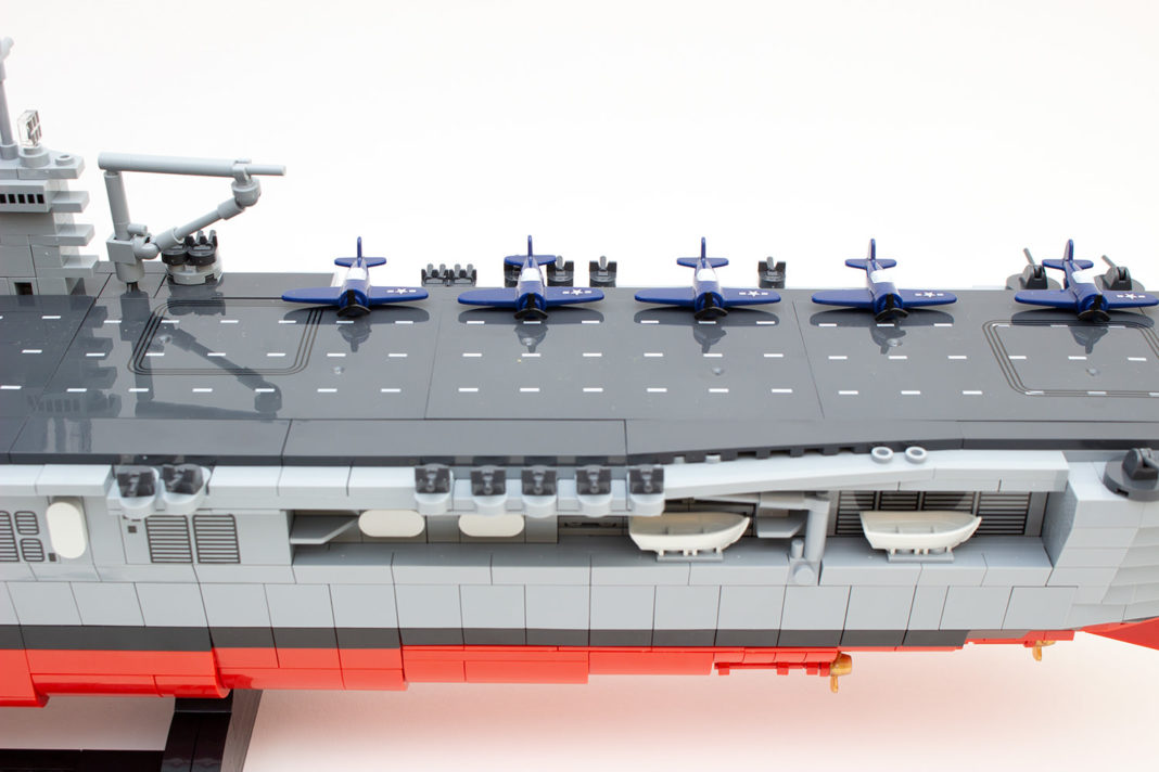 Die Flugzeuge und Rettungsbote der Enterprise (CV-6)