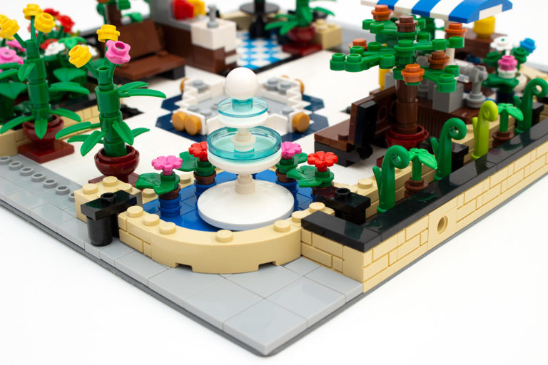 Mould King 16019 Botanischer Garten im Review justbricks.de