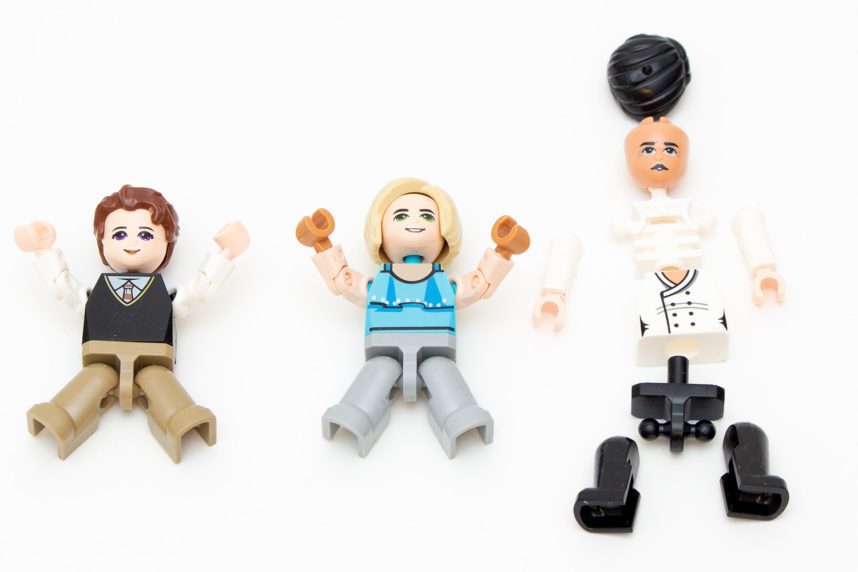 Die Minifiguren von Zhe Gao sind denen von Lego in vielerlei Hinsicht überlegen - und sehen dennoch anders aus