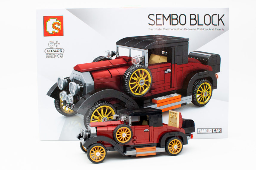 Sembo 607405 - Oldtimer in rot-schwarz im Review