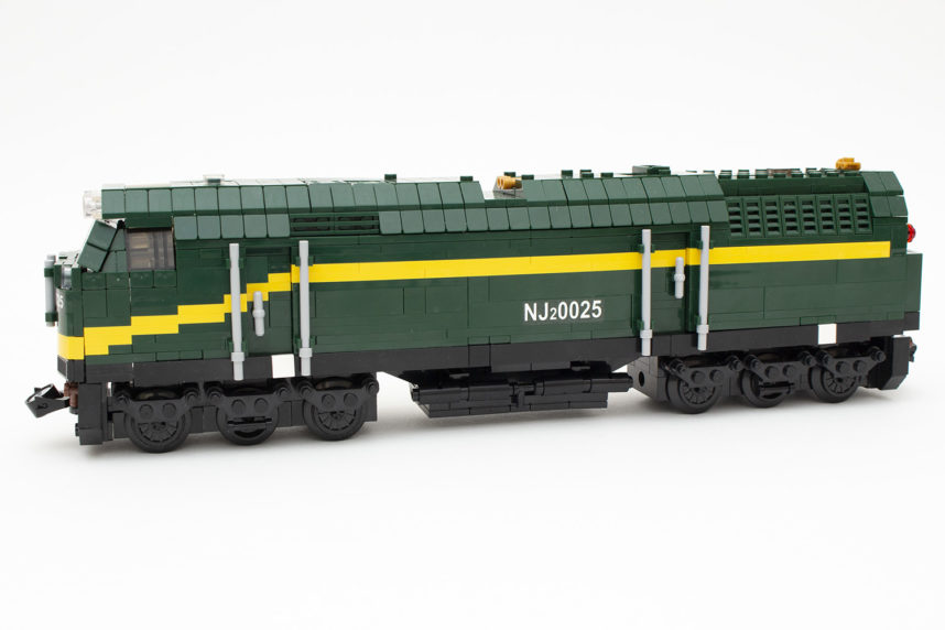 Die fertige NJ2 Diesel-Lokomotive