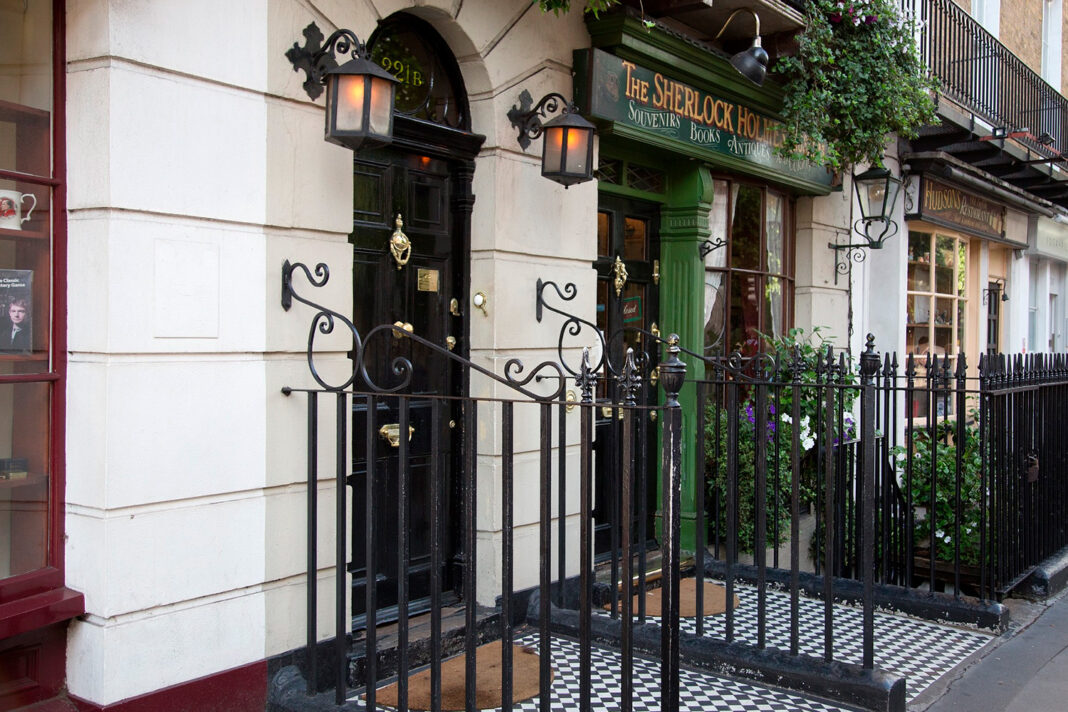 Das Sherlock-Holmes-Museum in der Baker Street in London