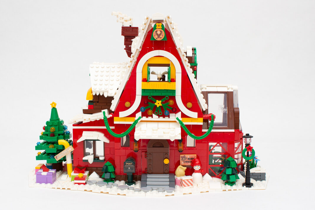Das fertige Weihnachtshaus von Woma