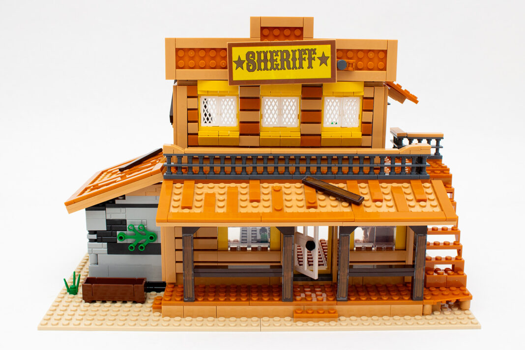Das fertige Büro des Sheriffs bietet viele Stunden Spielspaß
