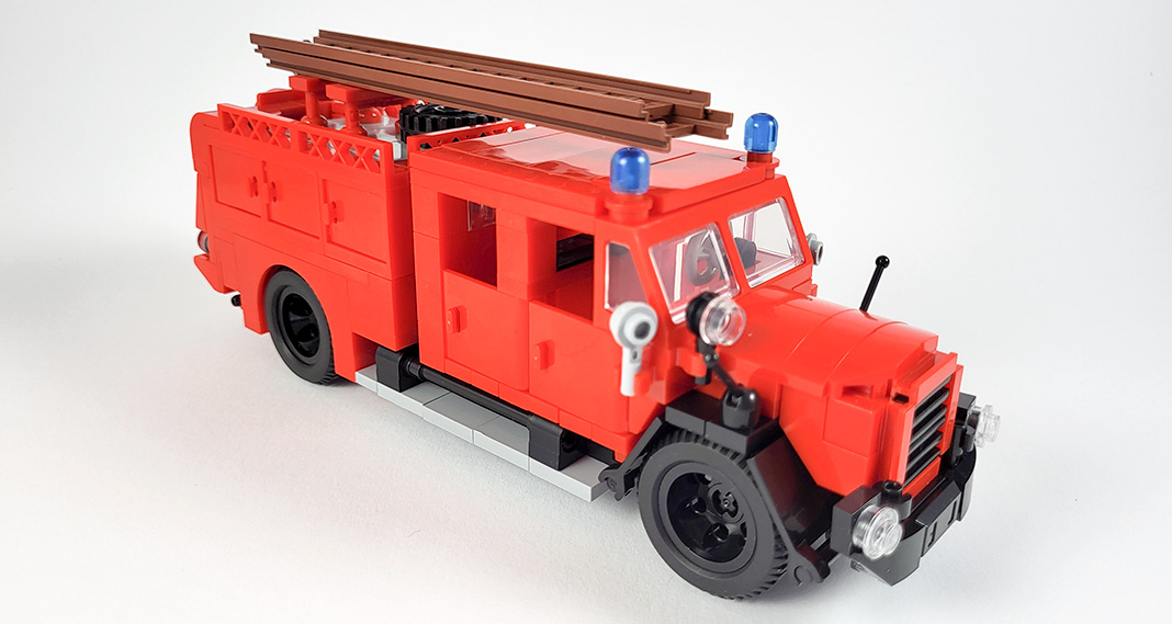 BlueBrixx Special 103336 - Klassischer Feuerwehr Einsatzwagen im Review
