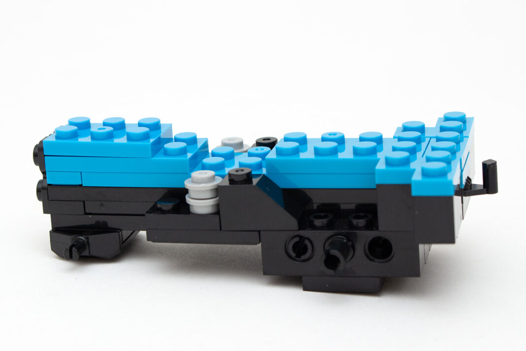 Der Traktor lässt sich einfach aufbauen
