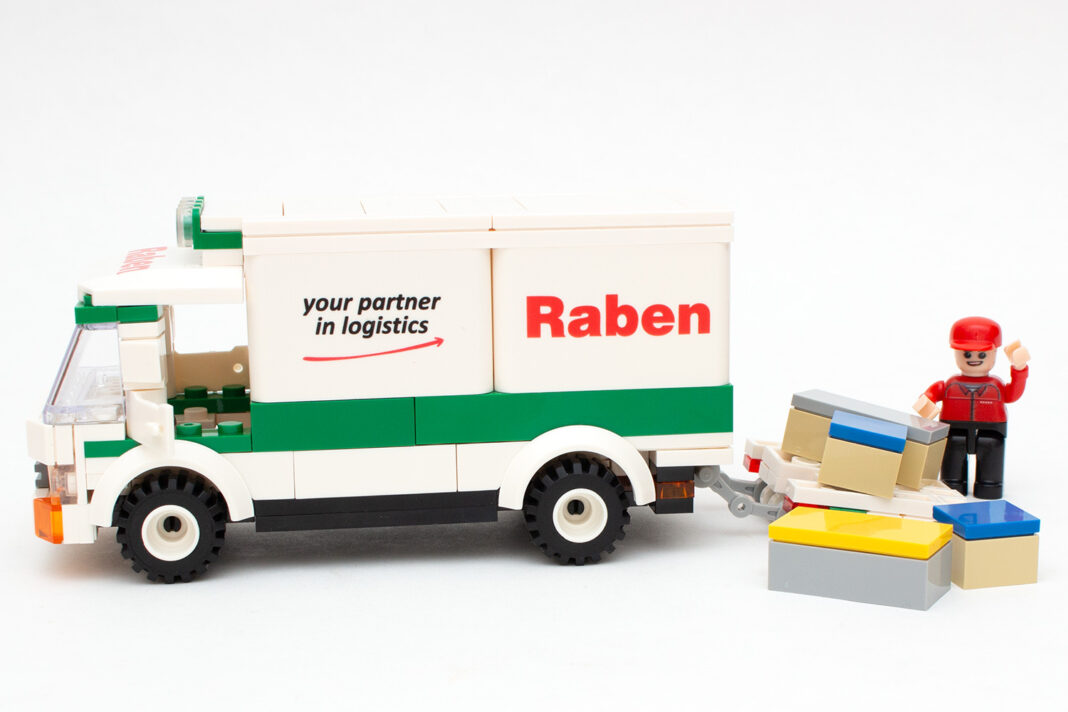 Der fertige kleine Transporter von Blocki