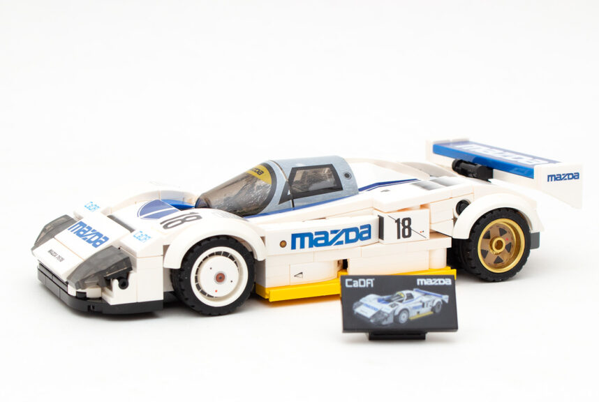Der fertige Mazda 787B (#18) 1991