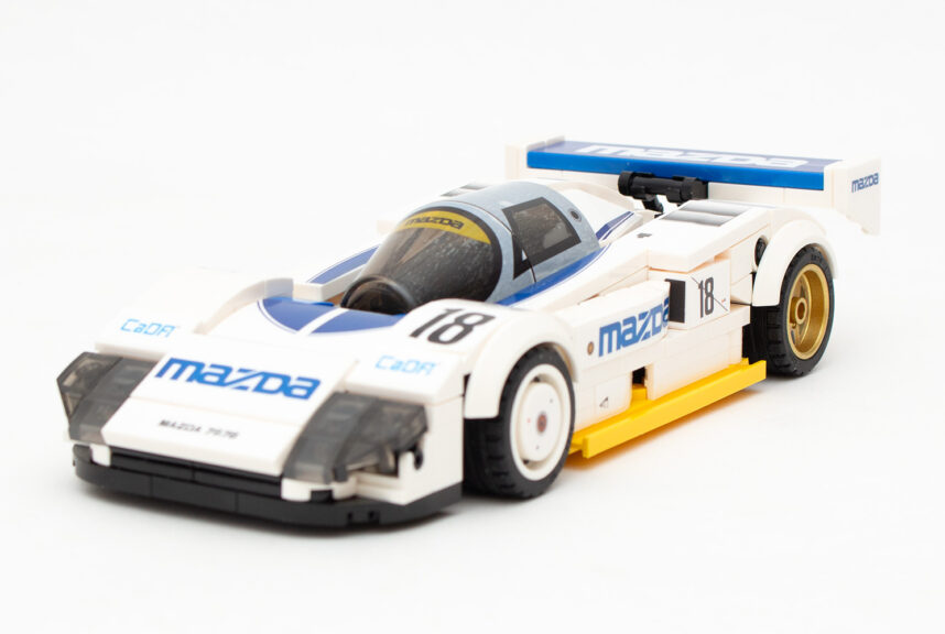 CaDA hat die Form des Mazda 787B trotz des Noppenrasters gut getroffen