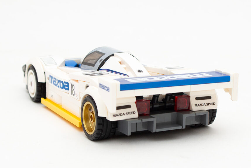 Auch von hinten macht der Mazda 787B eine gute Figur