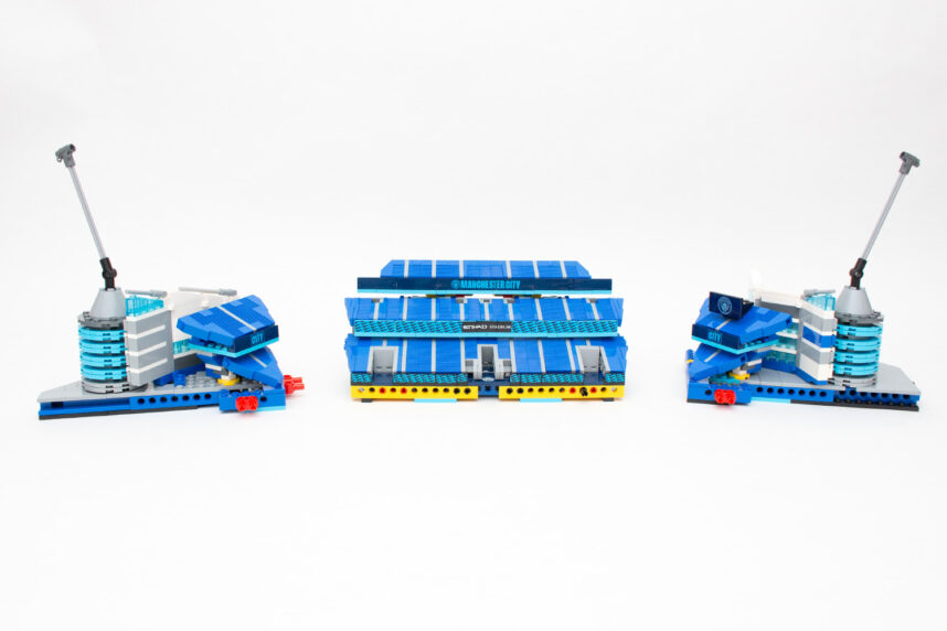 Tribüne und Seitenteile