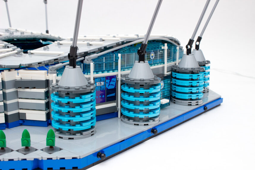 Der Außenbereich des Stadions